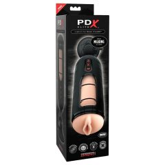 PDX Elite Mega Milker - Vibrating Male Masturbator (Black)