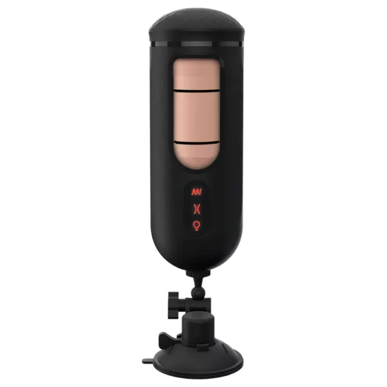 PDX Elite Mega Milker - Vibrating Male Masturbator (Black)