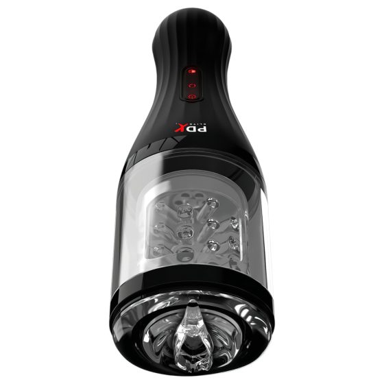 PDX Elite Rotobator - Transparent-Black Stroker