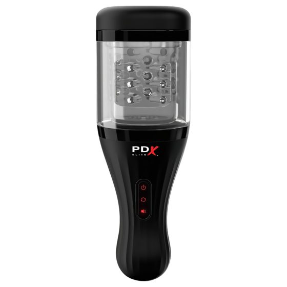 PDX Elite Rotobator - Transparent-Black Stroker