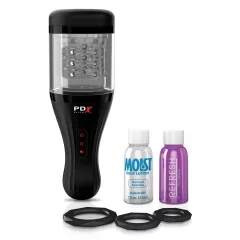 PDX Elite Rotobator - Transparent-Black Stroker