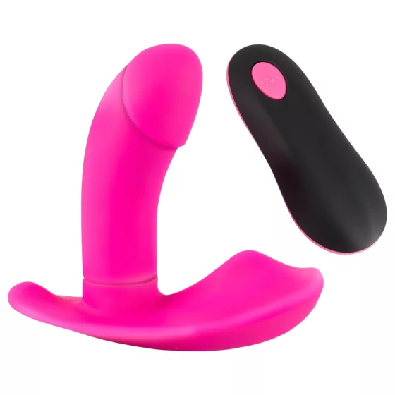 SMILE Panty - wearable, rechargeable wireless vibrator (pink)