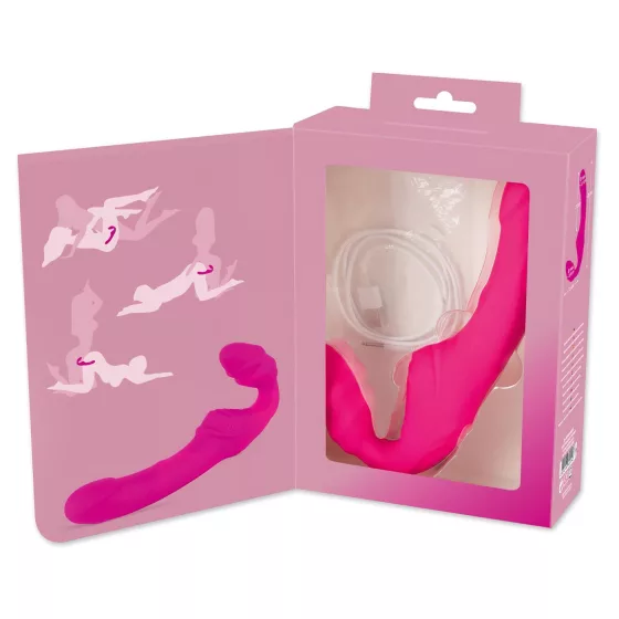 Double2Teaser - Strapless Vibrator (Pink)