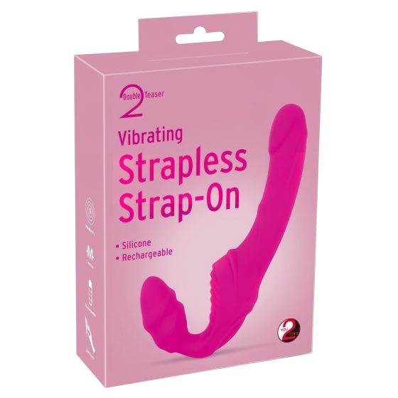 Double2Teaser - Strapless Vibrator (Pink)