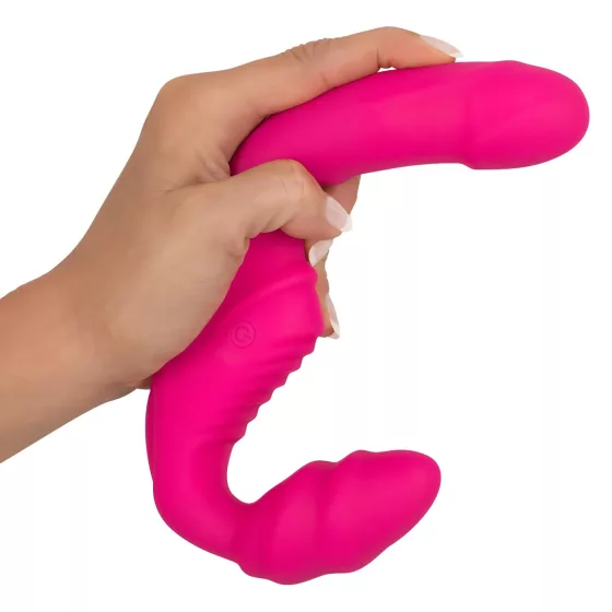 You2Toys - Double2Teaser - strap-on vibrator without harness (pink)