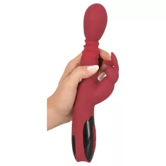   You2Toys Massager - thrusting-rotating, warming G-spot vibrator (red)
