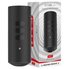   Kiiroo Titan Experience - Interactive Black Rechargeable Masturbator