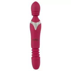Javida Thrusting - 3-in-1 Massaging Vibrator (Red)