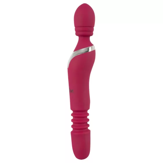 Javida Thrusting - 3-in-1 Massaging Vibrator (Red)