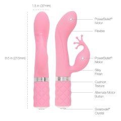   Pillow Talk Kinky - Rechargeable Dual Motor G-Spot Vibrator (Pink)
