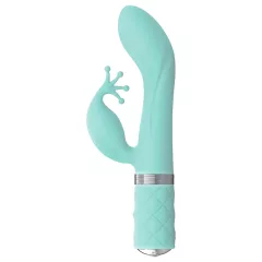   Pillow Talk Kinky - rechargeable, dual‑motor G‑spot vibrator (turquoise)