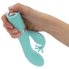   Pillow Talk Kinky - Rechargeable Dual Motor G-Spot Vibrator (Turquoise)