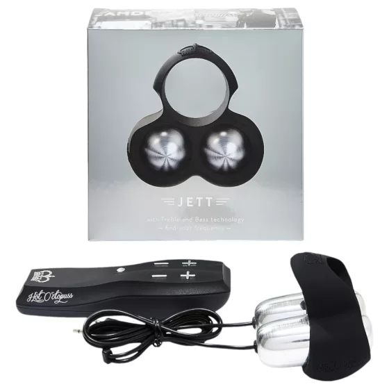 HOT Octopuss JETT - Dual Motor Vibrating Stroker (Black)