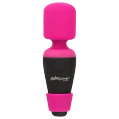 PalmPower Pocket Wand - mini massage vibrator (pink-black)
