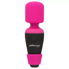 PalmPower Pocket Wand - mini massage vibrator (pink-black)