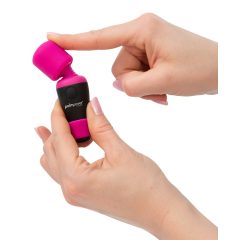  PalmPower Pocket Wand - rechargeable mini massager vibrator (pink-black)