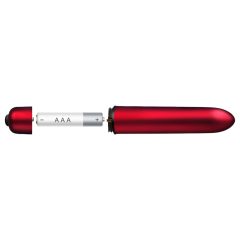Scarlet Velvet Mini Lipstick Vibrator (10 Rhythms) - Red