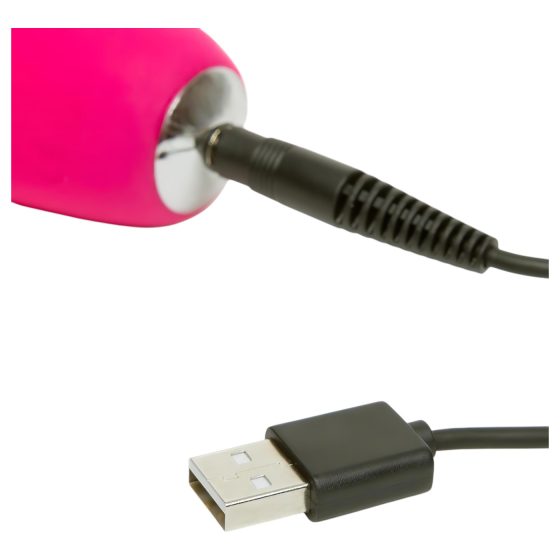 Happyrabbit Curve Slim - Waterproof Clitoral Vibrator (Pink)