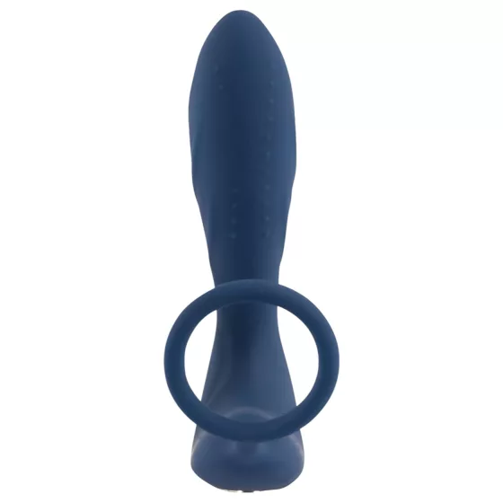 You2Toys Prostate Plug - Blue Anal Vibrator with Cock Ring