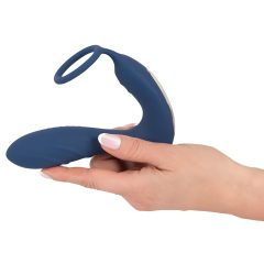 You2Toys Prostate Plug - Blue Anal Vibrator with Cock Ring