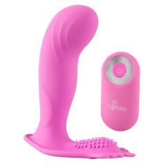   SMILE Rechargeable G-Spot Vibrator Panty with Remote Control (Pink)