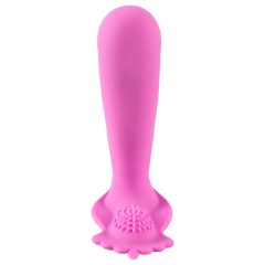   SMILE Rechargeable G-Spot Vibrator Panty with Remote Control (Pink)