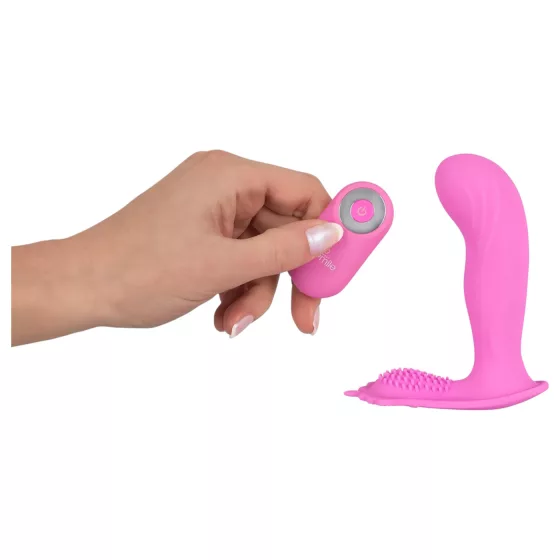 SMILE Rechargeable G-Spot Vibrator Panty with Remote Control (Pink)