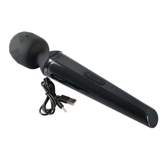 You2Toys Power Wand - Rechargeable Massage Vibrator (Black)