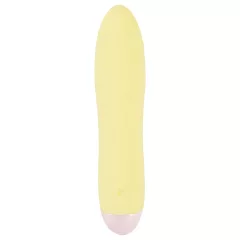 Cuties Mini Yellow - Rechargeable Silicone Vibrator (Yellow)
