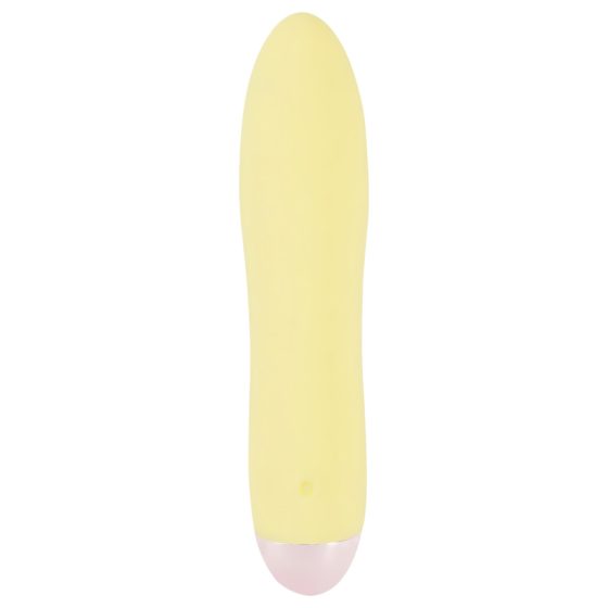 Cuties Mini Yellow - Rechargeable Silicone Vibrator (Yellow)