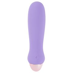   Cuties Mini Purple - Rechargeable Silicone Wand Vibrator (Purple)