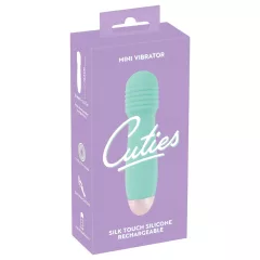   Cuties Mini Wand - Rechargeable Mini Massager Vibrator (Green)