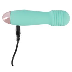   Cuties Mini Wand - rechargeable mini massaging vibrator (green)