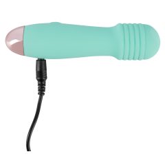   Cuties Mini Wand - Rechargeable Mini Massager Vibrator (Green)