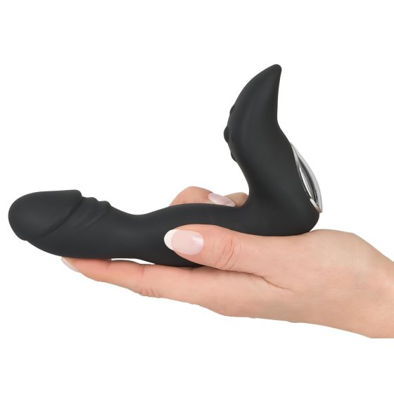 Rebel - Rechargeable Prostate Massager with Shaft (Black)