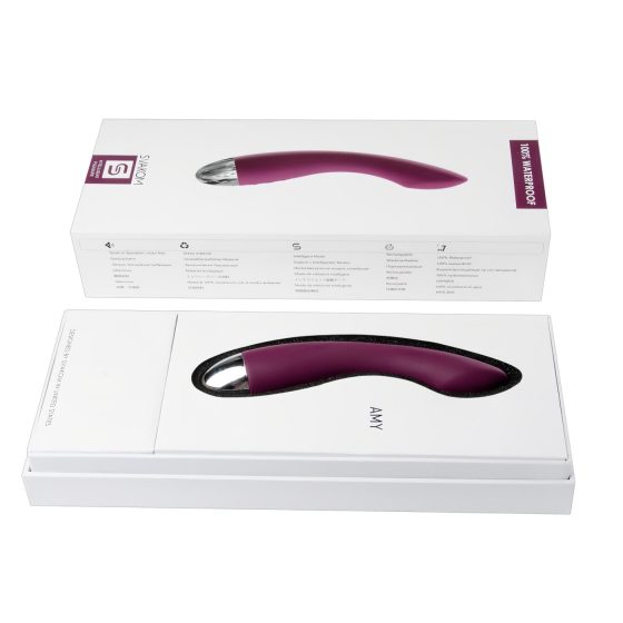 Svakom Amy - Rechargeable G-Spot Vibrator (Purple)