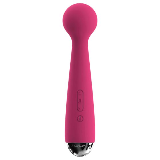 Svakom Emma Mini Rechargeable Wand Massager Vibrator (Red)