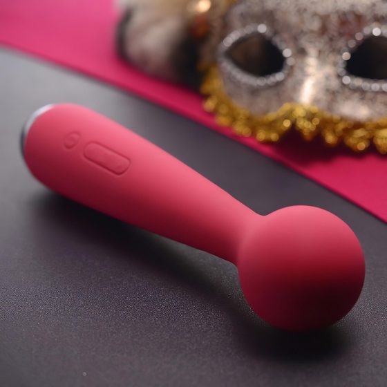 Svakom Emma Mini Rechargeable Wand Massager Vibrator (Red)