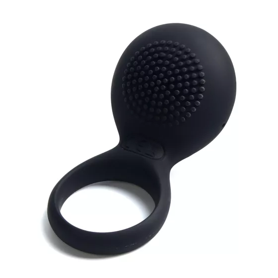 Svakom Tyler - Rechargeable Waterproof Vibrating Cock Ring (Black)