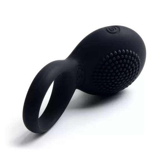 Svakom Tyler - Rechargeable Waterproof Vibrating Cock Ring (Black)
