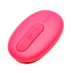   Svakom Elva - battery operated, remote controlled vibrating egg (red)