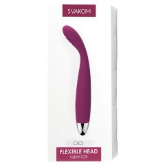   Svakom Cici - Rechargeable, Flexible G-Spot Vibrator (Violet)