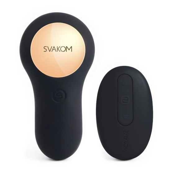 Svakom Vick - Waterproof Prostate & G-Spot Vibrator (Black)