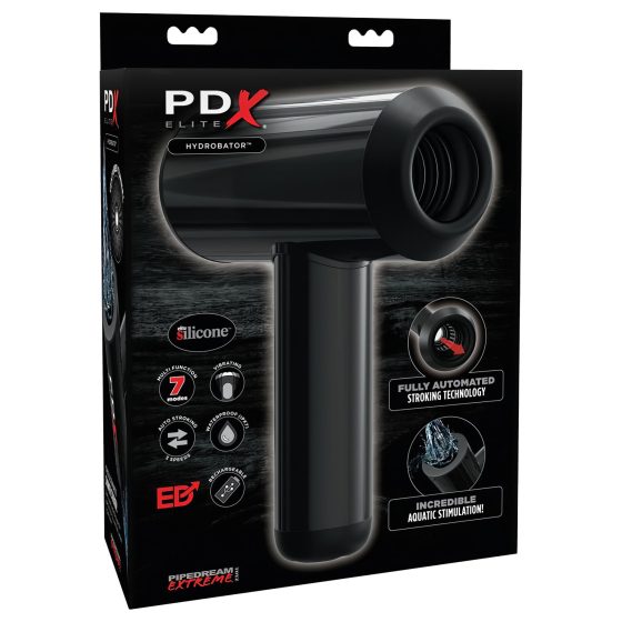 PDX Hydrobator - Up-Down Motion Masturbator (Black)