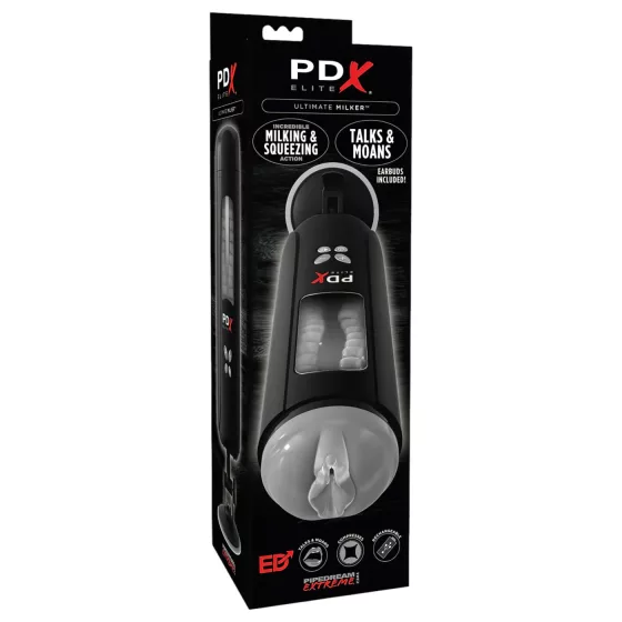 PDX Ultimate Milker - Suction & Vibration Masturbator (Black)