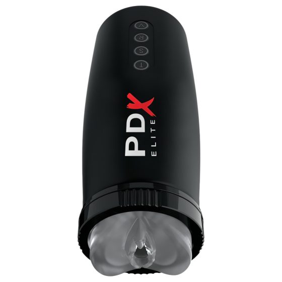 PDX Elite Moto Bator 2 - Suction & Motion Male Stroker (Black)
