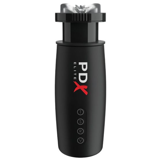 PDX Elite Moto Bator 2 - Suction & Motion Male Stroker (Black)