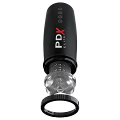   PDX Elite Moto Bator 2 - suction, thrusting male masturbator (black)