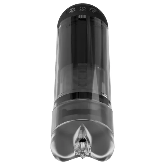 PDX Elite Extender Pro - Rechargeable Suction & Vibration Masturbator (Black)