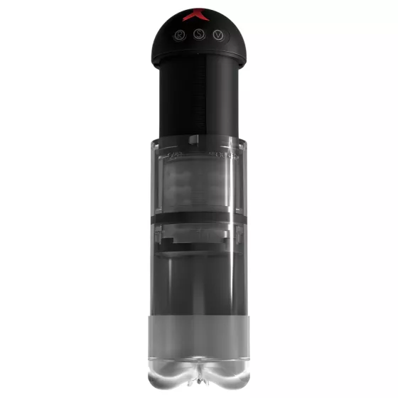 PDX Elite Extender Pro - Rechargeable Suction & Vibration Masturbator (Black)